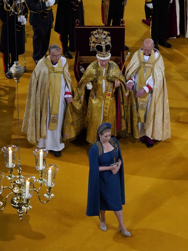 Penny Mordaunt during the coronation