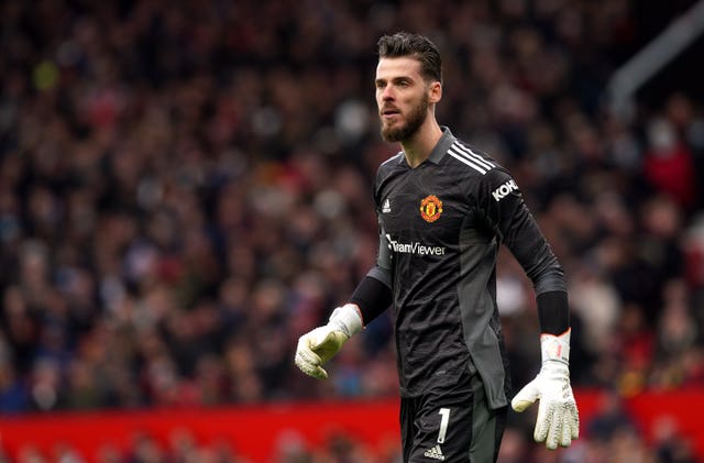 Manchester United goalkeeper David de Gea