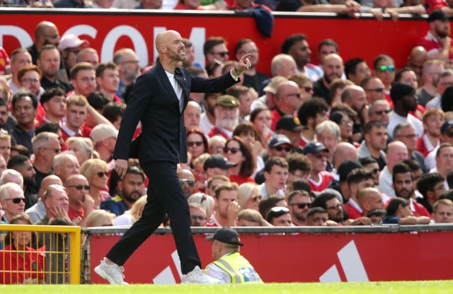 Manchester United manager Erik ten Hag