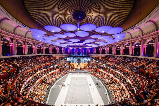 Tim Henman will play in the Champions Tennis event at the Royal Albert Hall