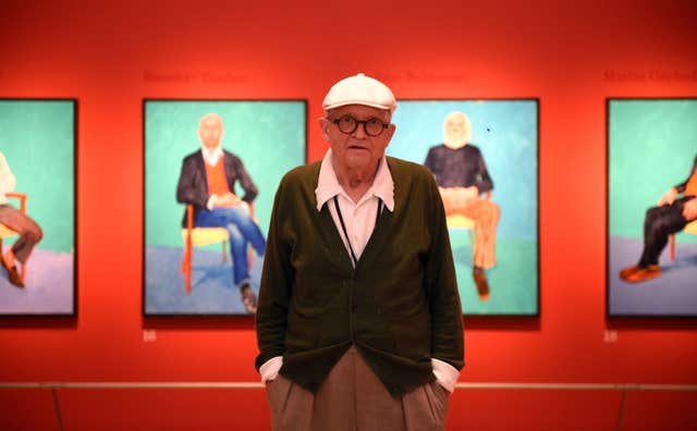 David Hockney RA: 82 Portraits and 1 Still-life exhibition