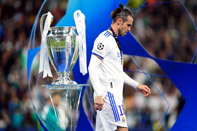 Gareth Bale was an unused substitute in Real Madrid's Champions League final win over Liverpool