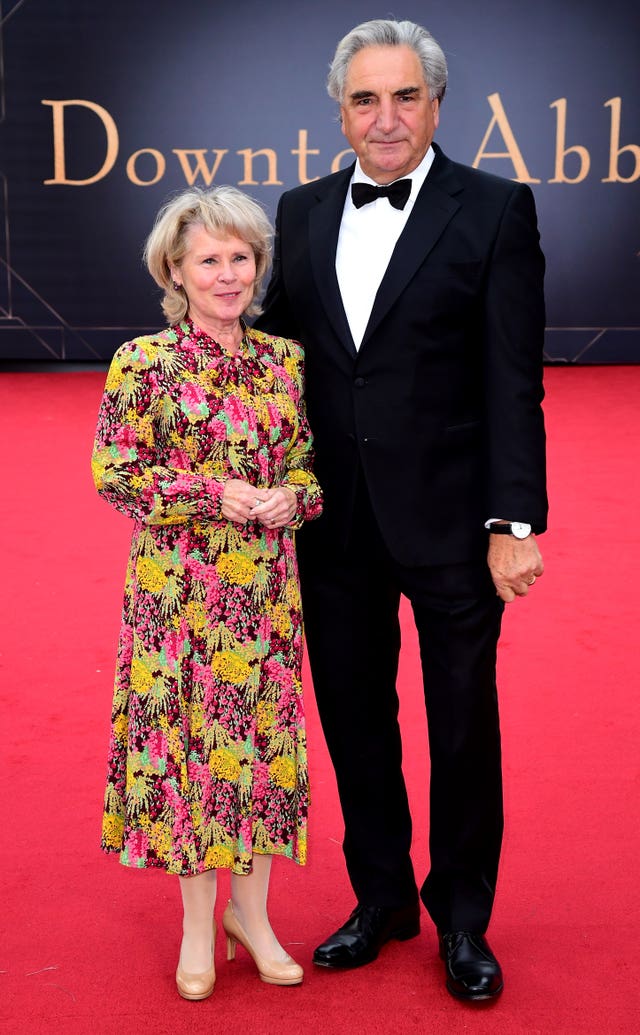 Imelda Staunton and Jim Carter