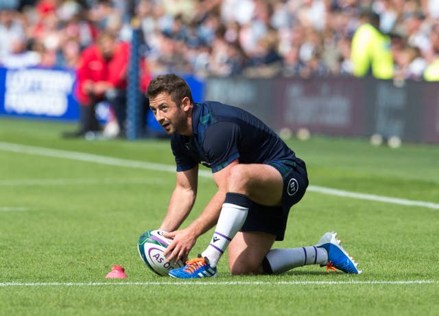 Greig Laidlaw kicked two conversions and a penalty