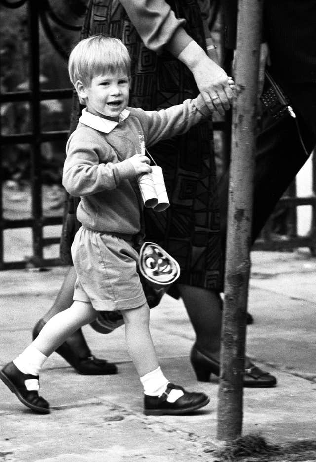 Harry at kindergarten