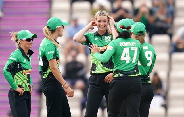 Southern Brave have cruised into the women's final of The Hundred (John Walton/PA)