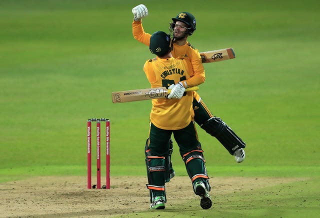 Ben Duckett right, has experienced the highs and lows of Twenty20 Finals Day (Mike Egerton/PA)