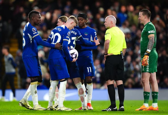 Jackson and Madueke each wanted to take the penalty