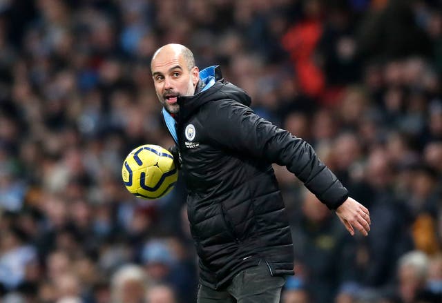 Manchester City manager Pep Guardiola