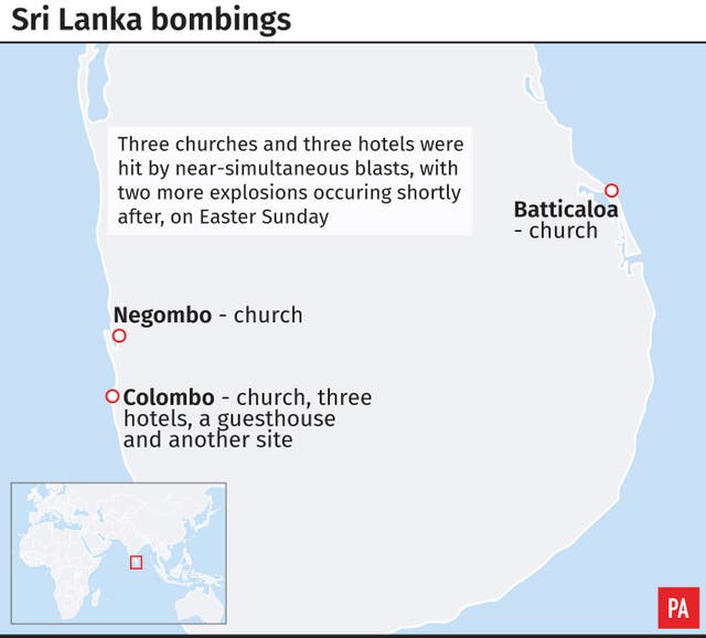 Sri Lanka bombings