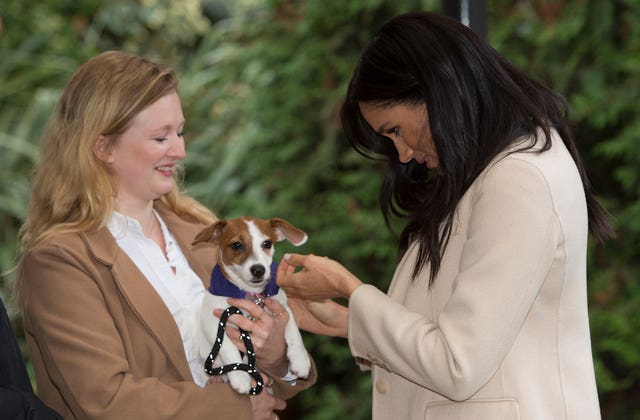 Royal visit to Mayhew charity