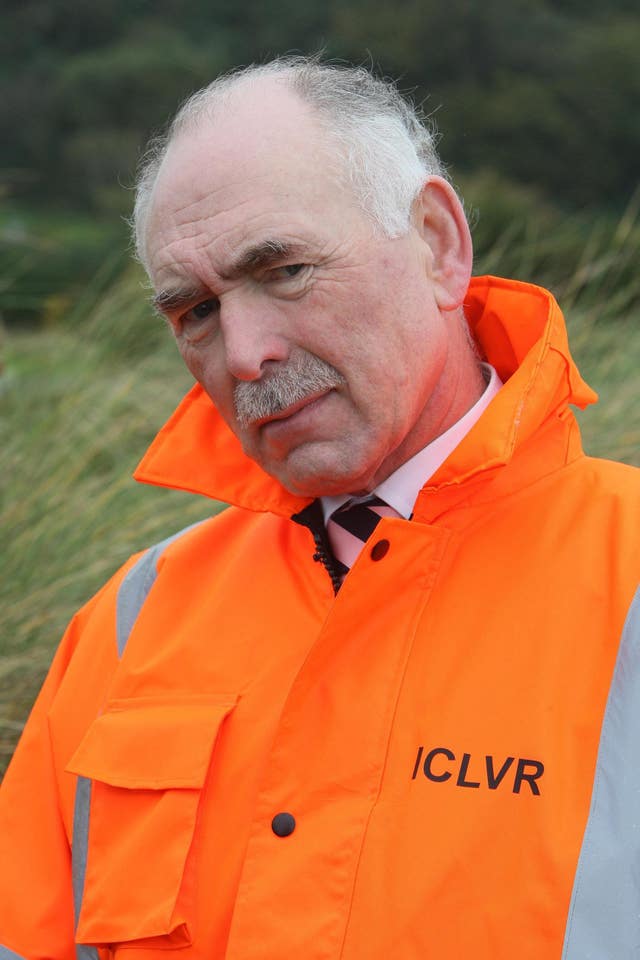 Geoff Knupfer, the forensic specialist directing the search for Joe Lynskey (Paul Faith/PA)