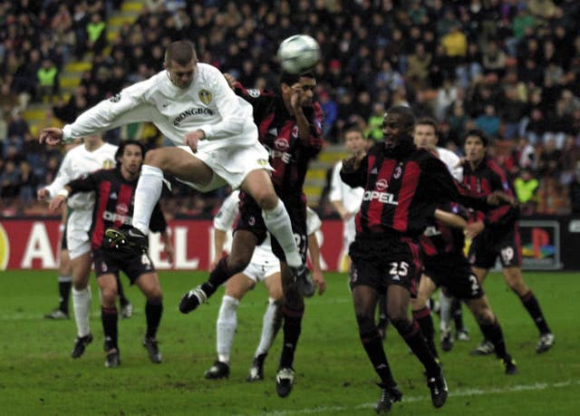 Matteo's most famous moment came in a Leeds shirt