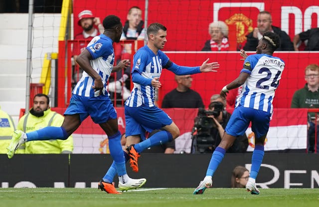 Manchester United v Brighton and Hove Albion – Premier League – Old Trafford