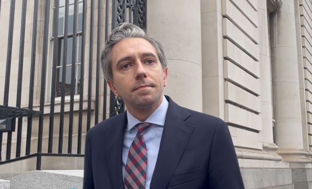 Taoiseach Simon Harris