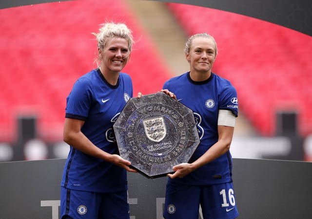 Chelsea Women v Manchester City Women – Women’s Community Shield – Wembley Stadium