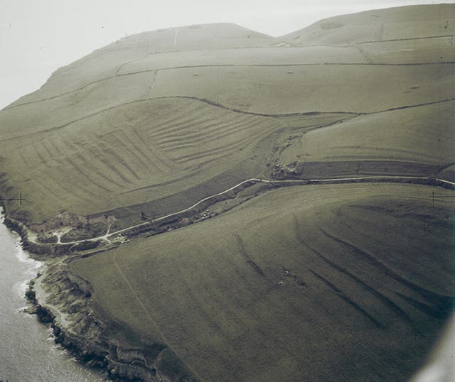 Aerial photograph made available online