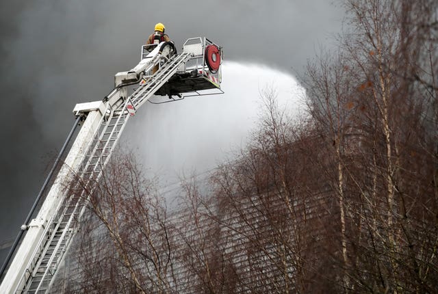 Ocado warehouse fire