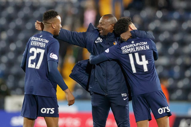 Dyer is a popular figure with the Kilmarnock players