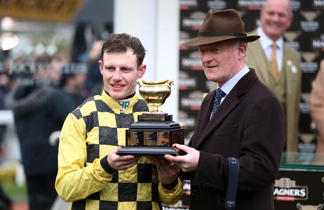 Willie Mullins finally gets his hands on the Gold Cup trophy