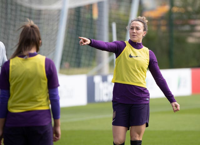 Lucy Bronze joined Lyon in 2017 (Ian Walton/PA).