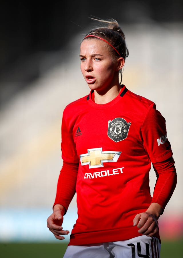 Manchester United’s Jackie Groenen