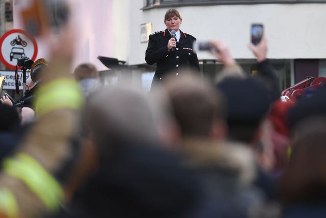 Tower block fire in London