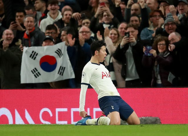 Son Heung-min was on the scoresheet as Tottenham beat Manchester City. 