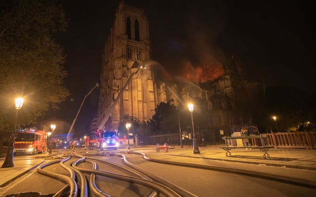 Notre Dame cathedral fire