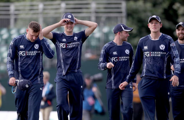 Scotland were due to play in a Cricket World Cup qualifying event on home soil next month