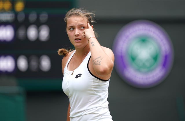 Jule Niemeier started the quarter-final tie well