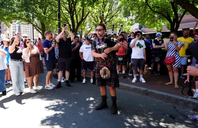 Scotland fans