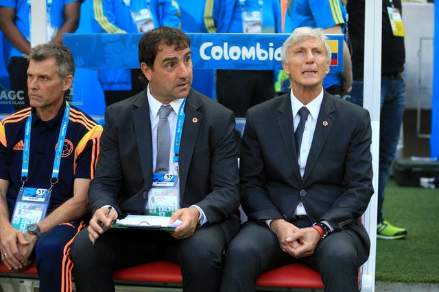 Colombia head coach Jose Pekerman (right) knows is is make-or-break against Senegal