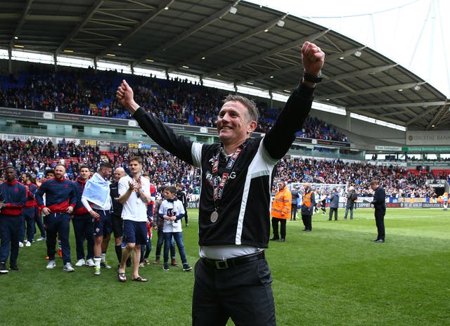Phil Parkinson took Bolton into the Championship 