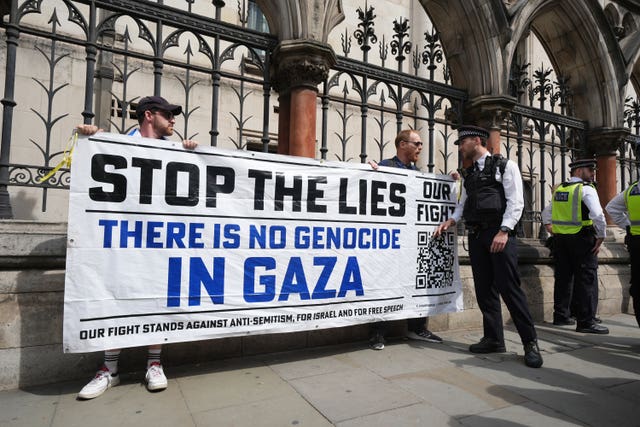 Palestine Action legal action