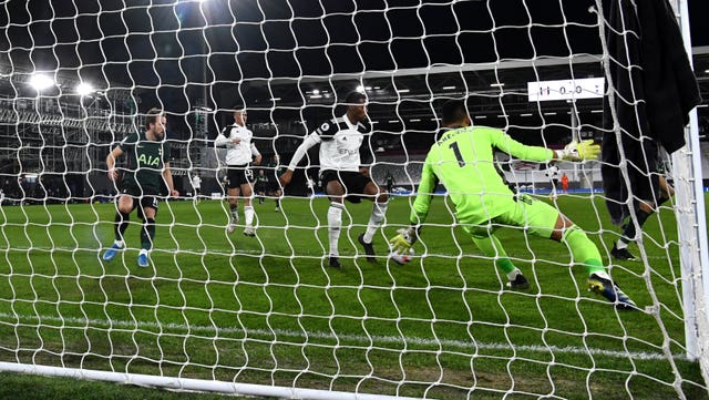 Tottenham took the lead in the 20th minute through Tosin Adarabioyo''s own goal 