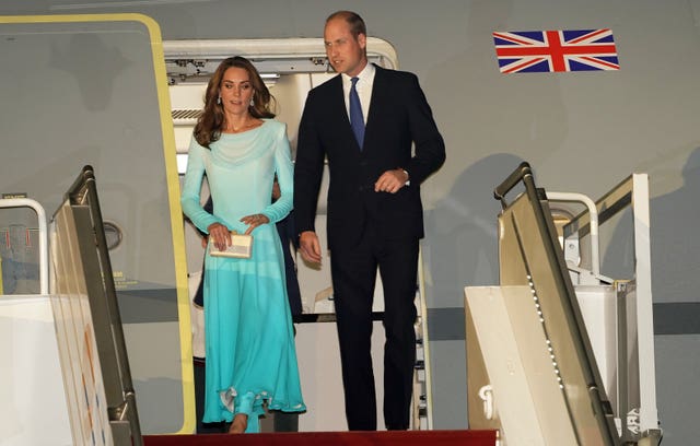 The couple's tour will wrap up on Friday (Owen Humphreys/PA)