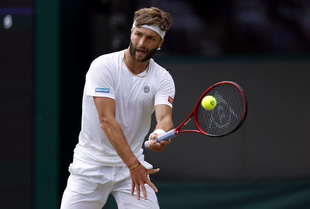 Liam Broady battled to the end