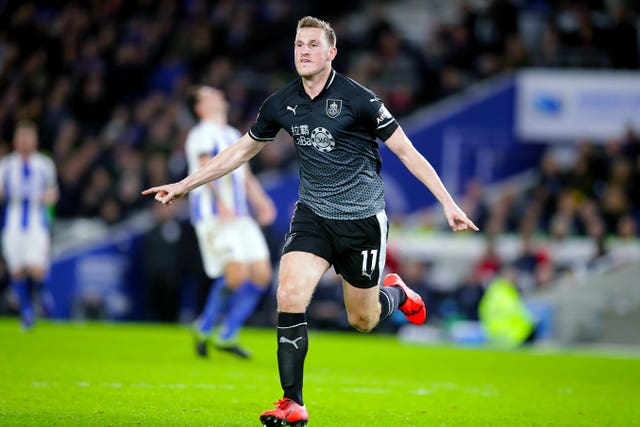 Former Brighton loanee Chris Wood scored twice against his former club