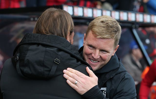 Daniel Farke (left) and Eddie Howe both know they need the points when Norwich host Bournemouth.