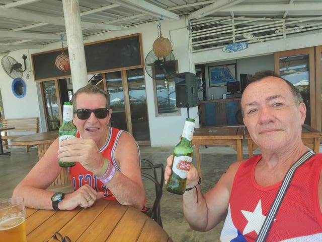 Paul Longworth, left, and Albert Alfonso