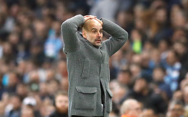 Guardiola has been unable to guide Manchester City beyond the Champions League quarter-finals
