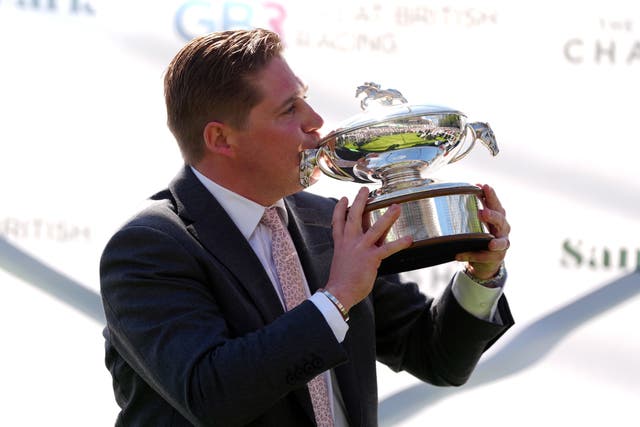 Dan Skelton was crowned champion trainer in April