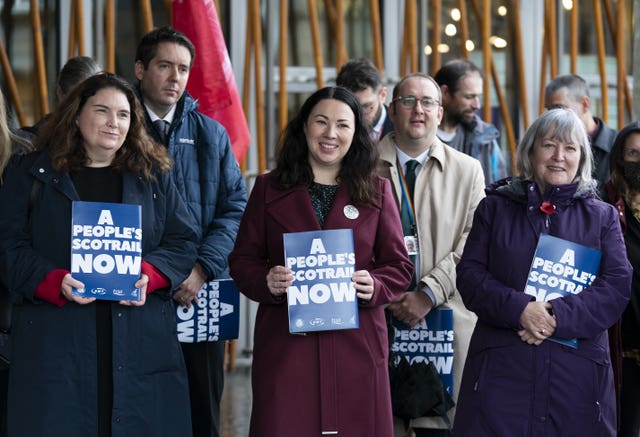 Scotland’s rail unions launch new report