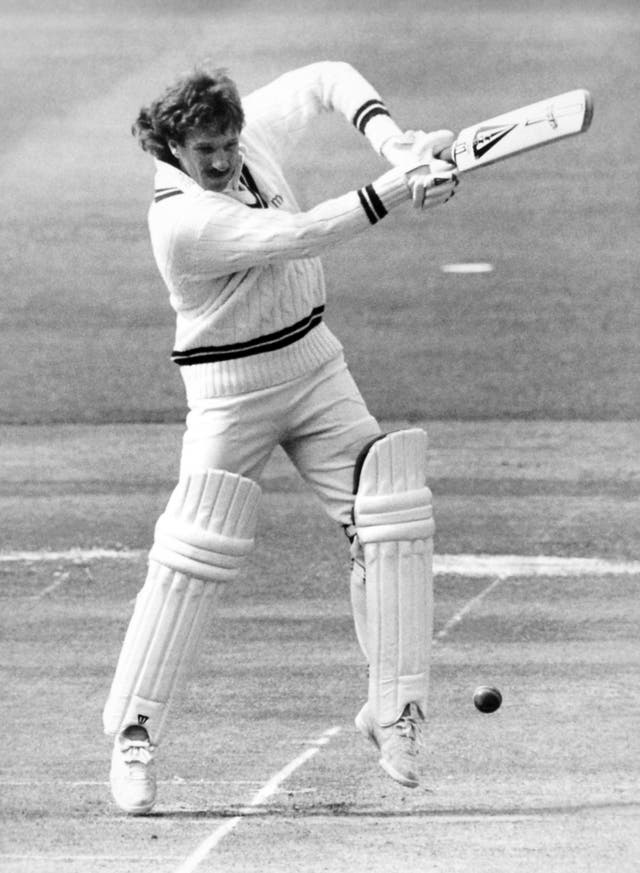 Cricket Ian Botham batting in his prime (PA)