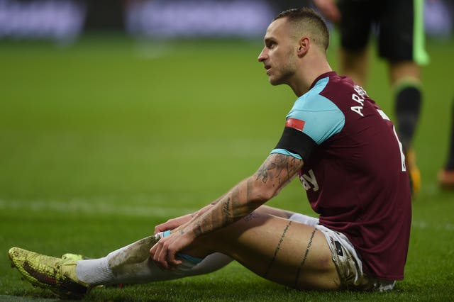 Arnautovic has hit a rich vein of form but can occasionally drift to the periphery of games.
