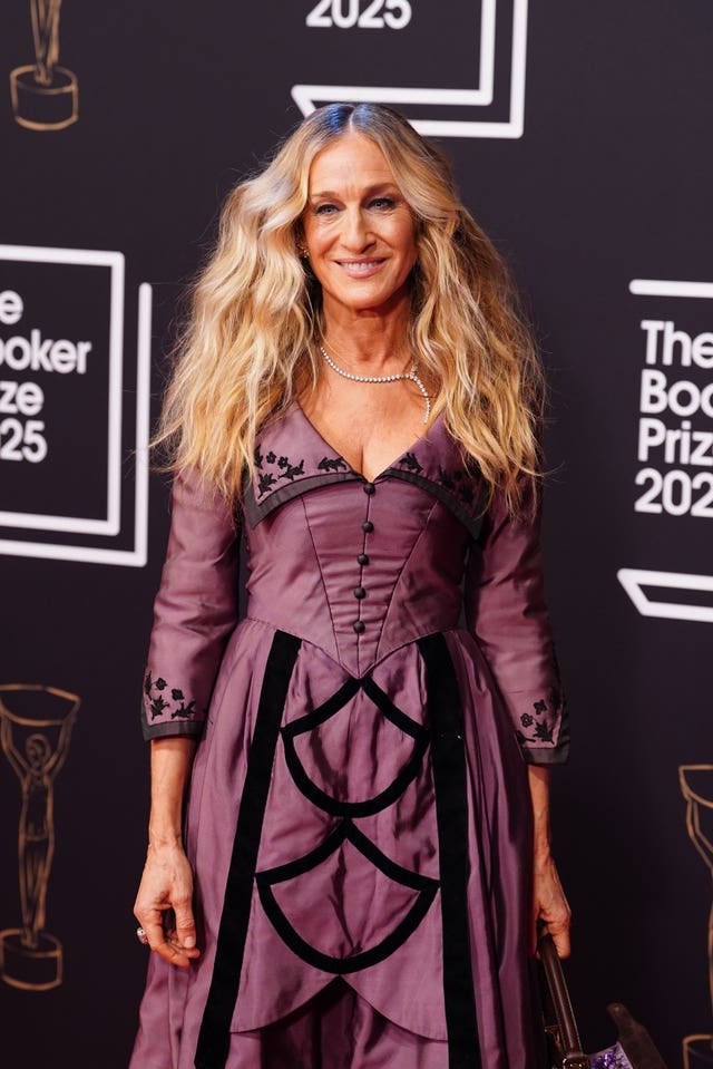 Sarah Jessica Parker arriving for the announcement of the 2025 Booker Prize winner