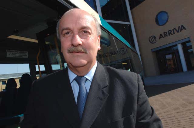 Former boss of Arriva, David Martin