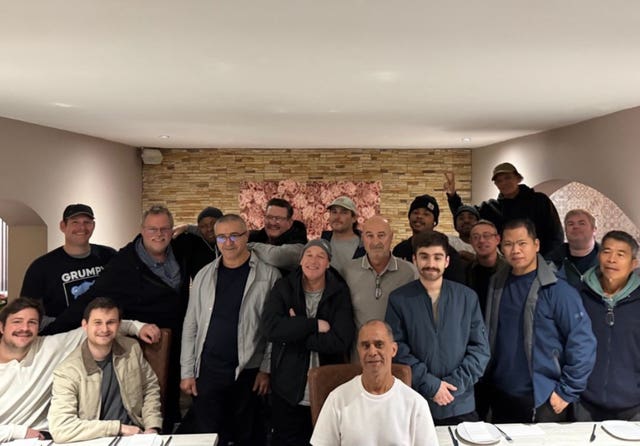 The crew of the Stena Immaculate