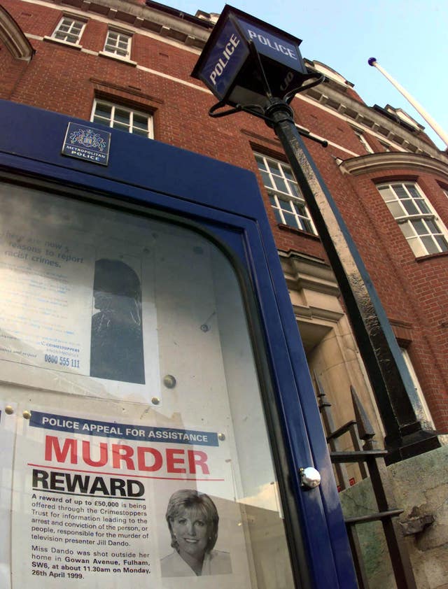 Dando murder/Poster